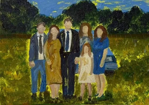 Hope in the Field, oil on canvas, 2025, by Ayesha Abbas Khan