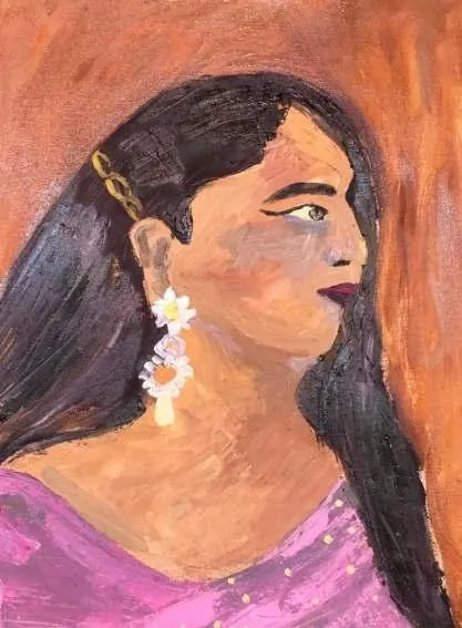 Self Portrait · Polyptych, panel 4